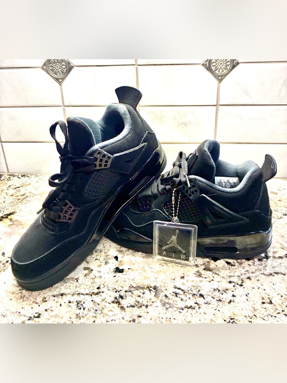 Nike Black Men's Sneaker Basketball Shoes size 7